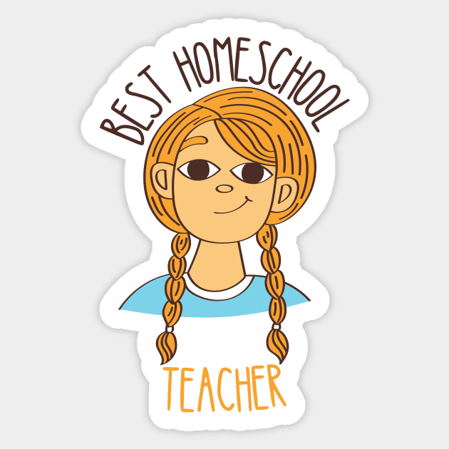 Best Homeschool Teacher Sticker by casualism